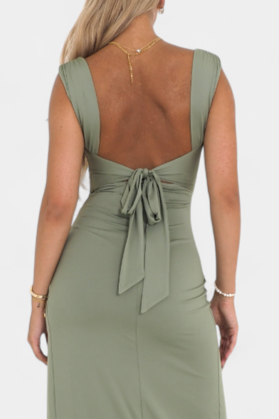 Lumena - Abito con Fiocco Elegante