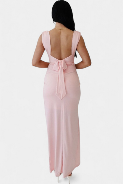 Lumena - Abito con Fiocco Elegante